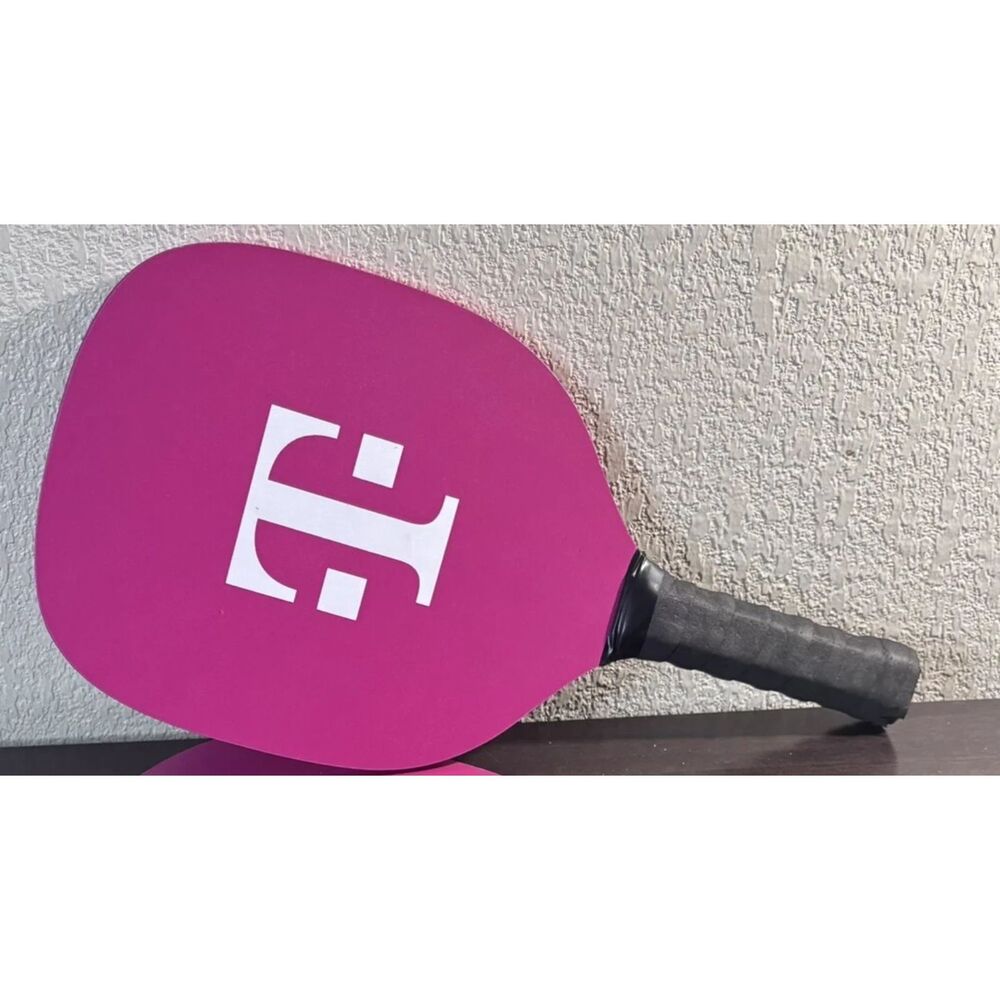 One T-Mobile Pickleball Racquet Paddle Ball Pink Pickle Ball